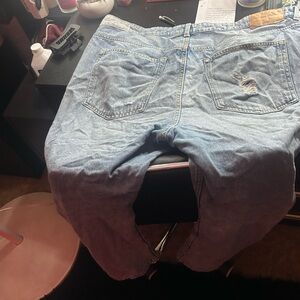 H&M Light Blue Boyfriend Jeans